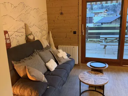 Appartement accueillant - 4 pers., Appartement 5 personnes à Arêches Beaufort - Photo 10