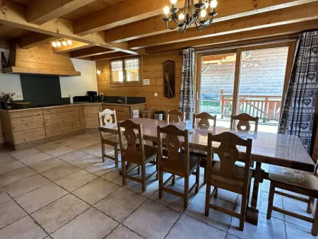 Chalet ambiance montagne - 10 pers., Chalet 10 personnes à Arêches Beaufort - Photo 2