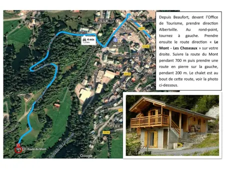 Chalet confortable sur les hauteurs - 6 pers., Chalet 6 personnes à Beaufort - Photo 12