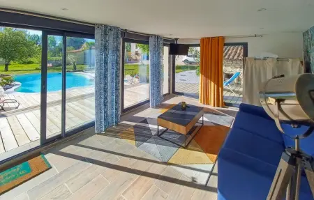 Charmante maison avec piscine, Maison 6 personnes à Cierzac - Photo 3