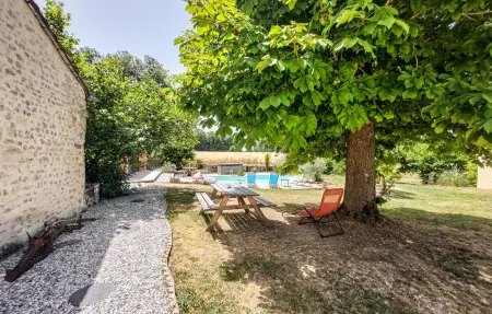 Charmante maison avec piscine, Maison 6 personnes à Cierzac - Photo 9