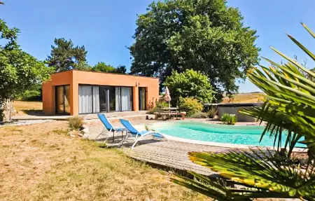 Charmante maison avec piscine, Maison 6 personnes à Cierzac - Photo 10