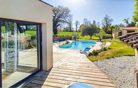 Charmante maison avec piscine, Maison 6 personnes à Cierzac - Photo 11