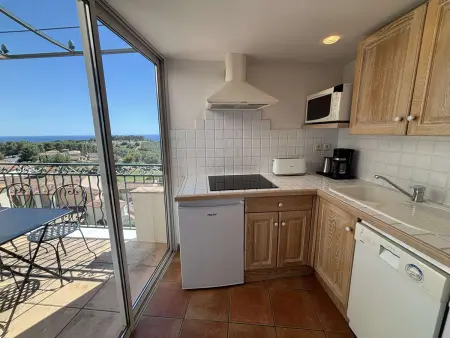 Appartement vue mer - 6 pers., Appartement 6 personnes à Saint Cyr sur Mer - Photo 6