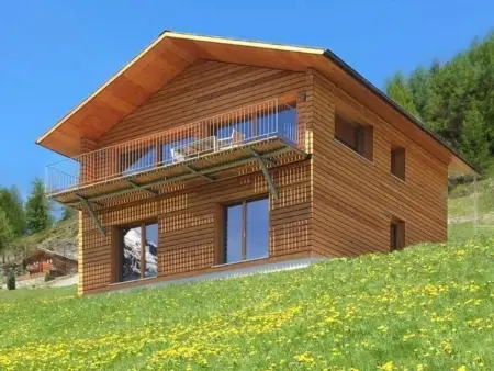 Chalet mit Blick auf die Berge, Maison 5 personnes à Törbel - Photo 1