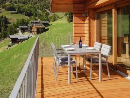 Chalet mit Blick auf die Berge, Maison 5 personnes à Törbel - Photo 2