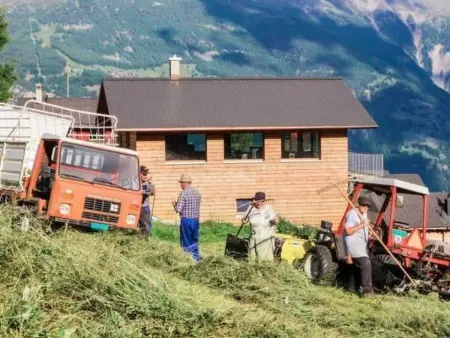 Chalet mit Blick auf die Berge, Maison 5 personnes à Törbel - Photo 25