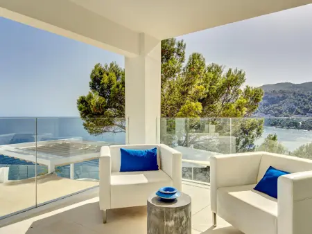 Villa de luxe avec vue mer à Es Cubells, Villa 12 personnes à Es Cubells - Photo 5
