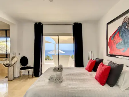 Villa de luxe avec vue mer à Es Cubells, Villa 12 personnes à Es Cubells - Photo 24