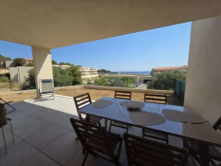Appartement vue mer, clim - 4 pers., Appartement 4 personnes à Lumio - Photo 15