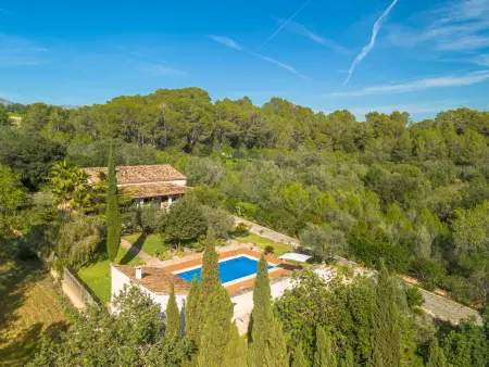 Maison rurale avec piscine et clim - 6 pers., Villa 6 personnes à Campanet - Photo 26