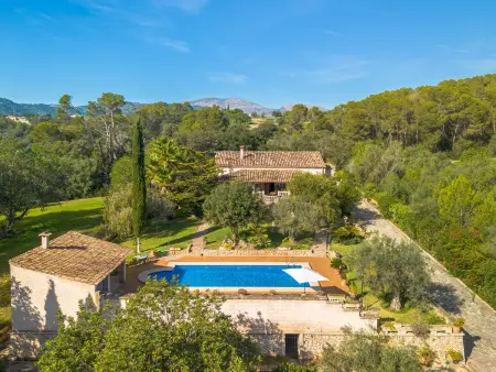 Maison rurale avec piscine et clim - 6 pers., Villa 6 personnes à Campanet - Photo 28