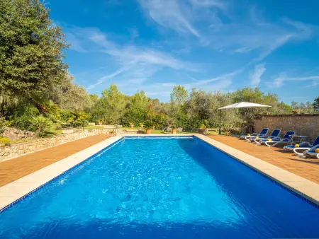 Maison rurale avec piscine et clim - 6 pers., Villa 6 personnes à Campanet - Photo 32