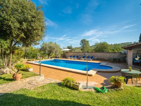 Maison rurale avec piscine et clim - 6 pers., Villa 6 personnes à Campanet - Photo 34