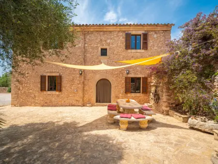 Villa en pierre avec piscine - Calme, Villa 8 personnes à Es Llombards - Photo 1