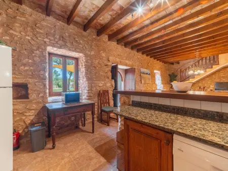 Villa en pierre avec piscine - Calme, Villa 8 personnes à Es Llombards - Photo 23