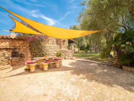 Villa en pierre avec piscine - Calme, Villa 8 personnes à Es Llombards - Photo 27