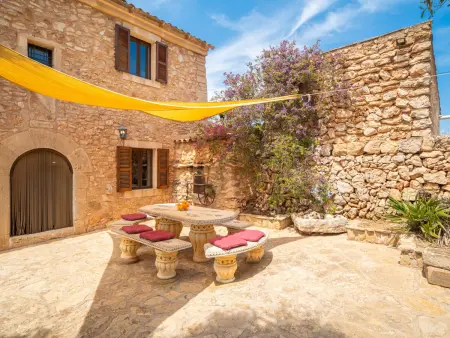 Villa en pierre avec piscine - Calme, Villa 8 personnes à Es Llombards - Photo 28