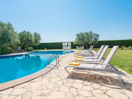 Villa avec piscine et clim - 8 pers., Gite 8 personnes à Sa Pobla - Photo 5