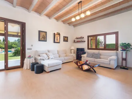 Villa avec piscine et clim - 8 pers., Gite 8 personnes à Sa Pobla - Photo 9