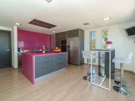 Villa avec piscine, climatisation - 6 pers., Gite 6 personnes à Sa Pobla - Photo 9