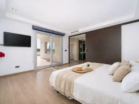Villa avec piscine, climatisation - 6 pers., Gite 6 personnes à Sa Pobla - Photo 12