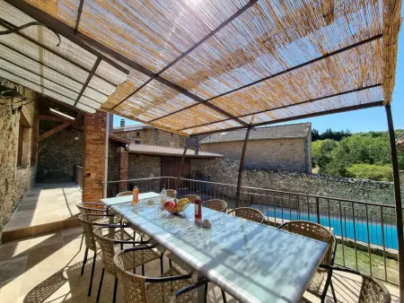 Maison de caractère avec piscine - 12 pers., Gite 12 personnes à MACLAS - Photo 3