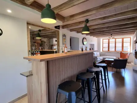 Maison de caractère avec piscine - 12 pers., Gite 12 personnes à MACLAS - Photo 11