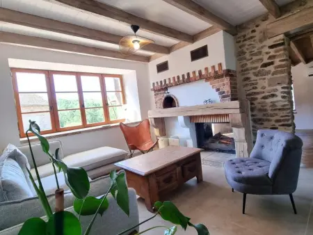 Maison de caractère avec piscine - 12 pers., Gite 12 personnes à MACLAS - Photo 15