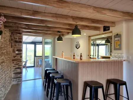 Maison de caractère avec piscine - 12 pers., Gite 12 personnes à MACLAS - Photo 16
