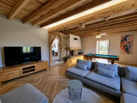 Maison de caractère avec piscine - 12 pers., Gite 12 personnes à MACLAS - Photo 17