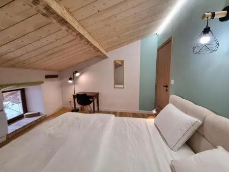 Maison de caractère avec piscine - 12 pers., Gite 12 personnes à MACLAS - Photo 26