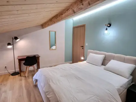 Maison de caractère avec piscine - 12 pers., Gite 12 personnes à MACLAS - Photo 27