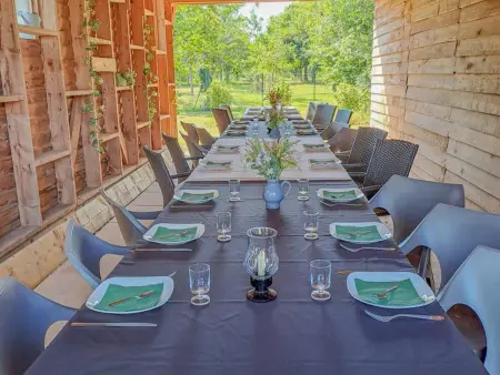 Maison avec piscine - 12 pers., Gite 12 personnes à PRECY SAINT MARTIN - Photo 33