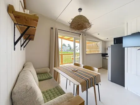 Beach House avec parking privé - 4 pers., Mobil Home 4 personnes à Saint Pair sur Mer - Photo 6