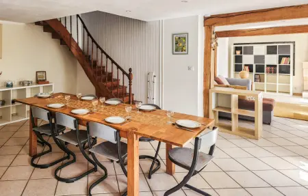 Charmante maison avec piscine, Maison 31 personnes à Saint Simon de Bordes - Photo 5