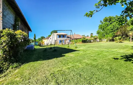 Charmante maison avec piscine, Maison 31 personnes à Saint Simon de Bordes - Photo 12