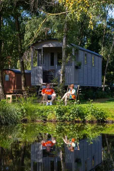 Camping Papillon Kinrooi - Pipowagen 4 p. terras - Photo 7