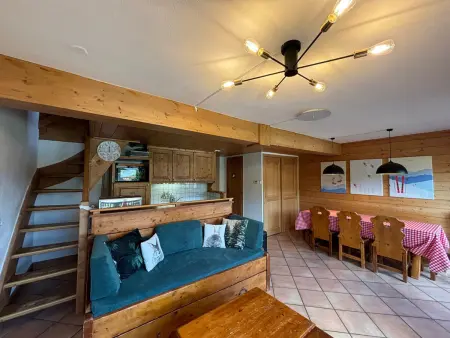 Appartement magnifique avec balcon - 7 pers., Appartement 7 personnes à Les Saisies - Photo 7