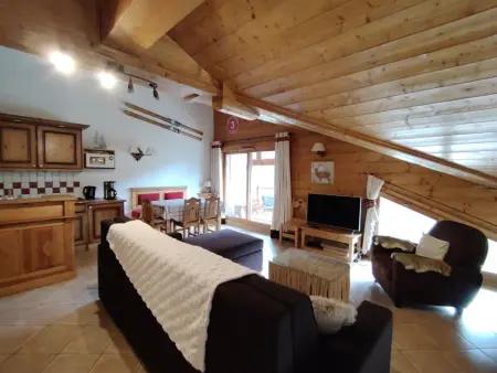 Appartement spacieux avec parking - 6 pers., Appartement 6 personnes à Crest Voland - Photo 1