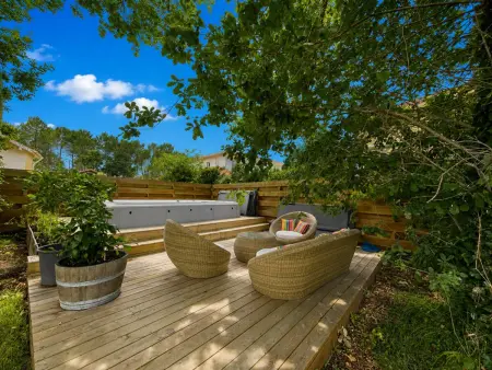 Villa avec jacuzzi, jardin - 6 pers., Villa 6 personnes à Soustons - Photo 5