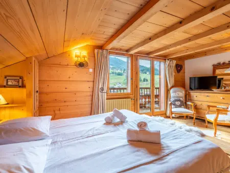 Chalet centre village vue montagne - 11 pers., Chalet 11 personnes à La Clusaz - Photo 10