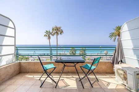 MA-3-ANGLAIS, Charmant appartement climatisé pour 2 personnes en bord de mer - Nice - Photo 10