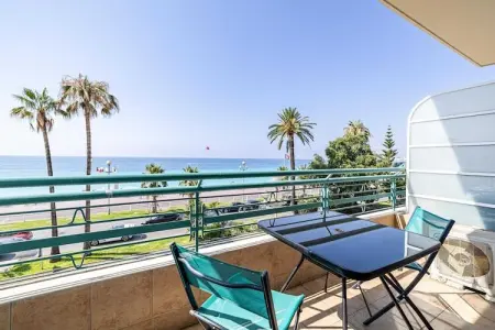 MA-3-ANGLAIS, Charmant appartement climatisé pour 2 personnes en bord de mer - Nice - Photo 11