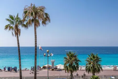 MA-3-ANGLAIS, Charmant appartement climatisé pour 2 personnes en bord de mer - Nice - Photo 14