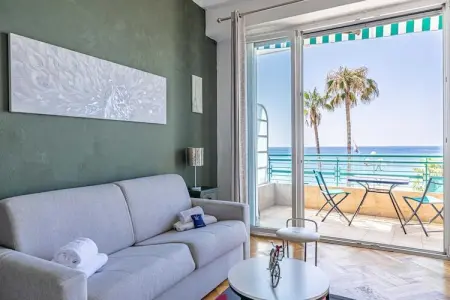 MA-3-ANGLAIS, Charmant appartement climatisé pour 2 personnes en bord de mer - Nice - Photo 29