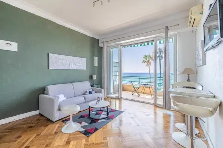 MA-3-ANGLAIS, Charmant appartement climatisé pour 2 personnes en bord de mer - Nice - Photo 31