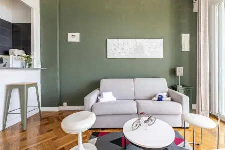 MA-3-ANGLAIS, Charmant appartement climatisé pour 2 personnes en bord de mer - Nice - Photo 33