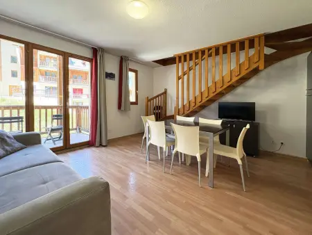 Duplex chaleureux, proche pistes - 8 pers., Appartement 8 personnes à Les Orres - Photo 2