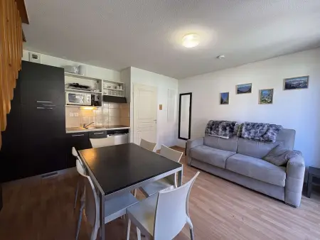 Duplex chaleureux, proche pistes - 8 pers., Appartement 8 personnes à Les Orres - Photo 3
